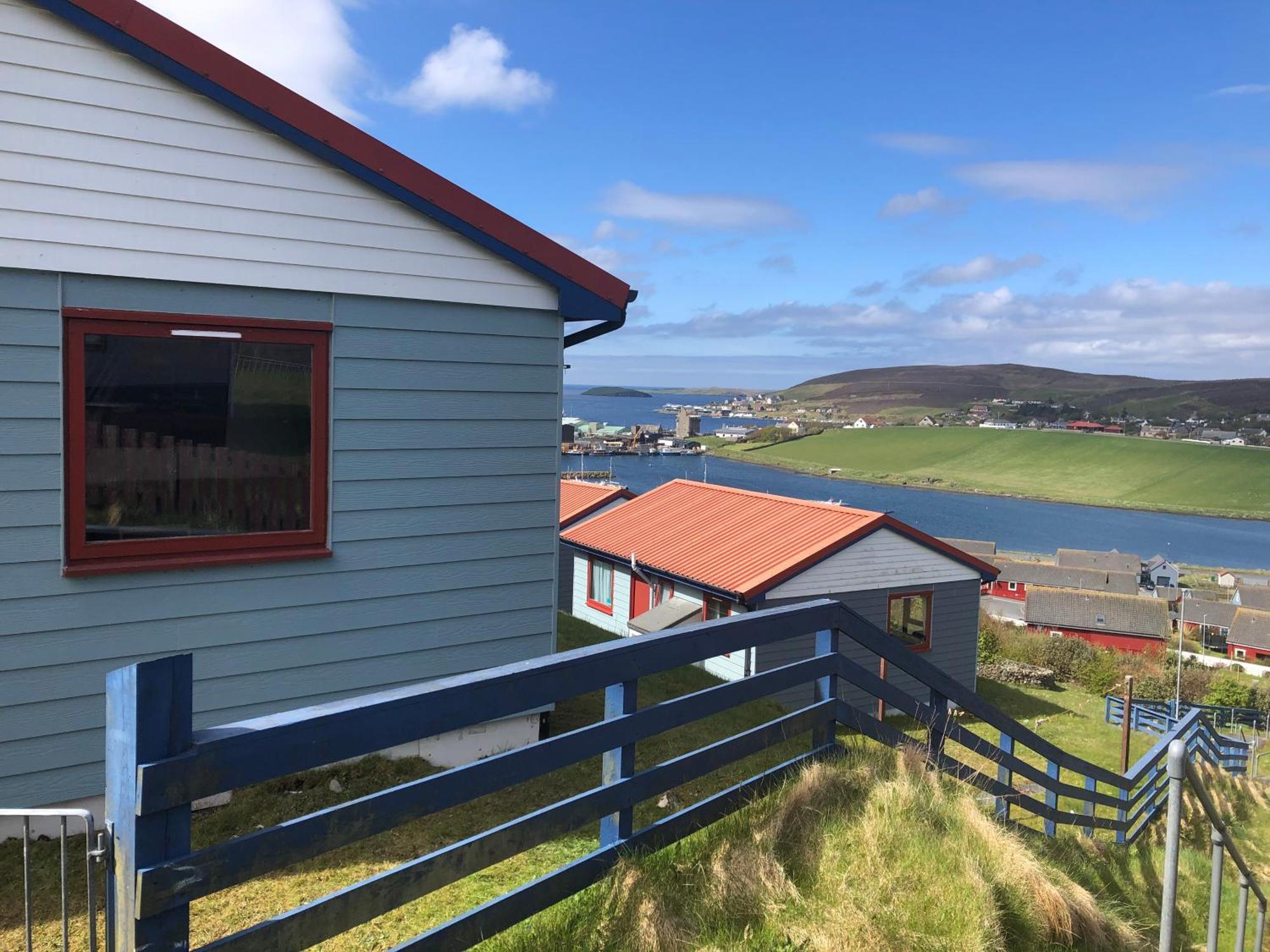 Easterhoull Chalets Scalloway Quarto foto