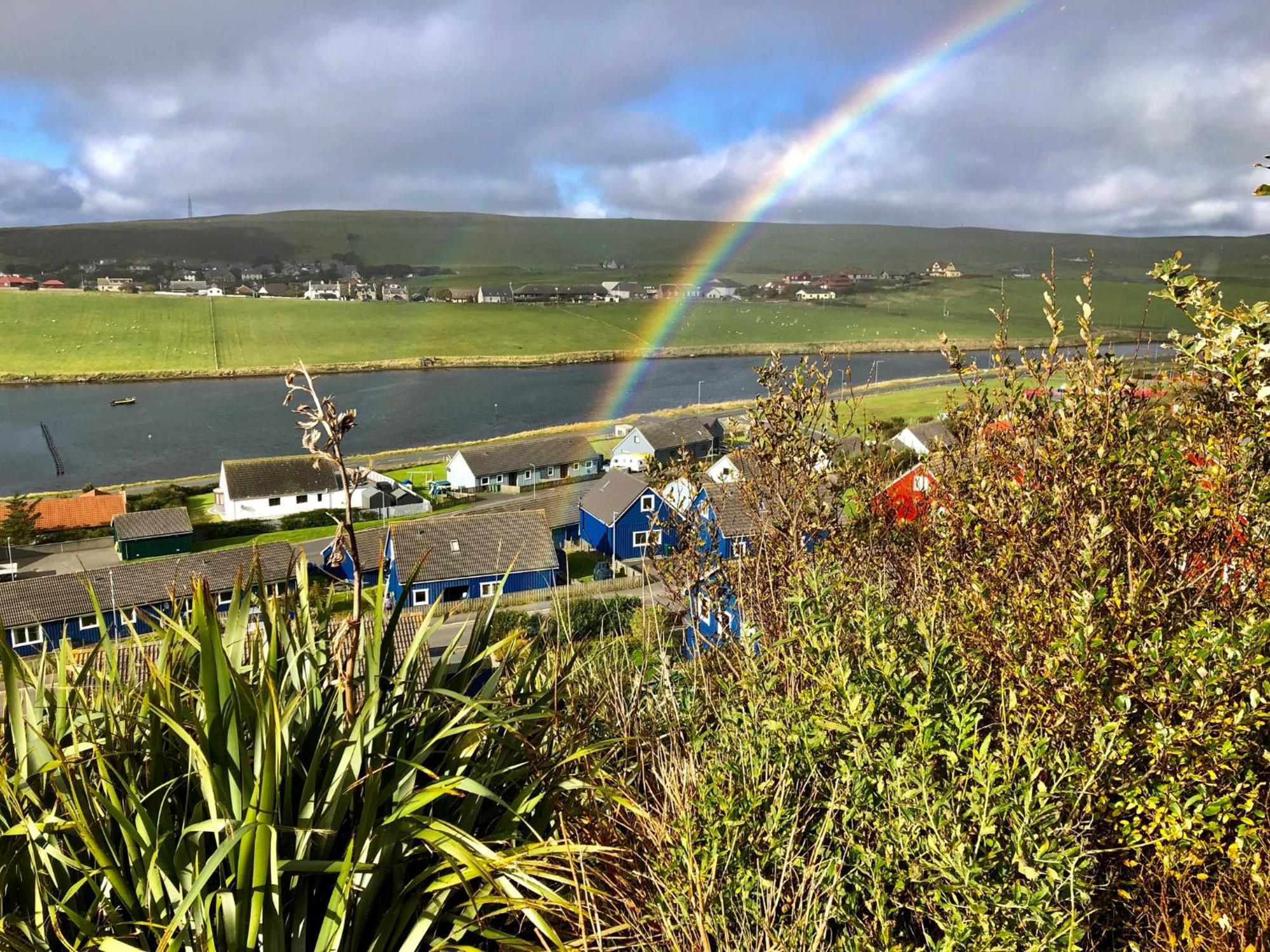 Easterhoull Chalets Scalloway Quarto foto